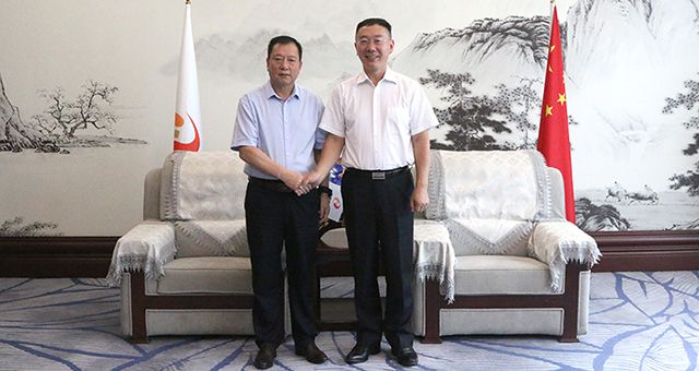 數(shù)海信息集團董事長劉富等領(lǐng)導到訪集團洽談交流